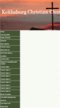 Mobile Screenshot of keithsburgchristianchurch.org